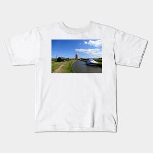 Horsey Windpump, Norfolk Kids T-Shirt